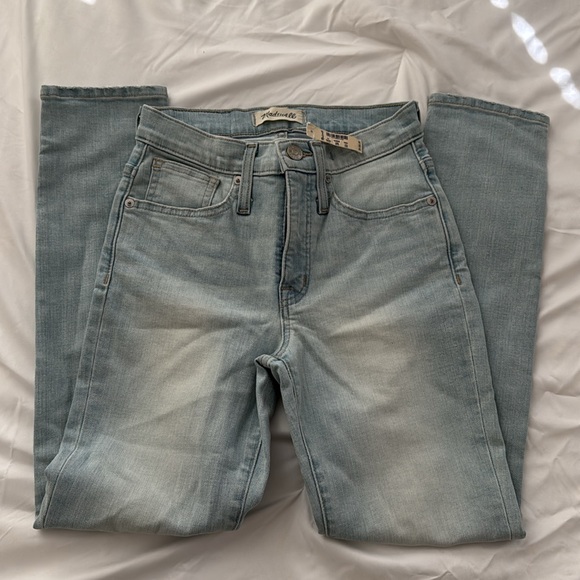 NWT Madewell 9" Mid-Rise Skinny Crop Jeans in Coolmax® Denim Edition - Picture 4 of 11